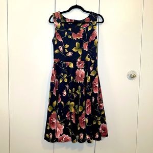 Floral A-Line Dress